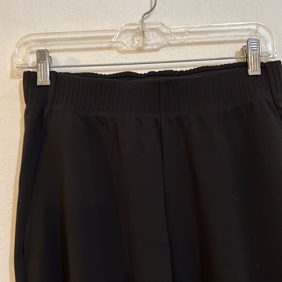 Thick Black Polyester New Balance Elastic Waistband and Hem Joggers Size S - Picture 3 of 5
